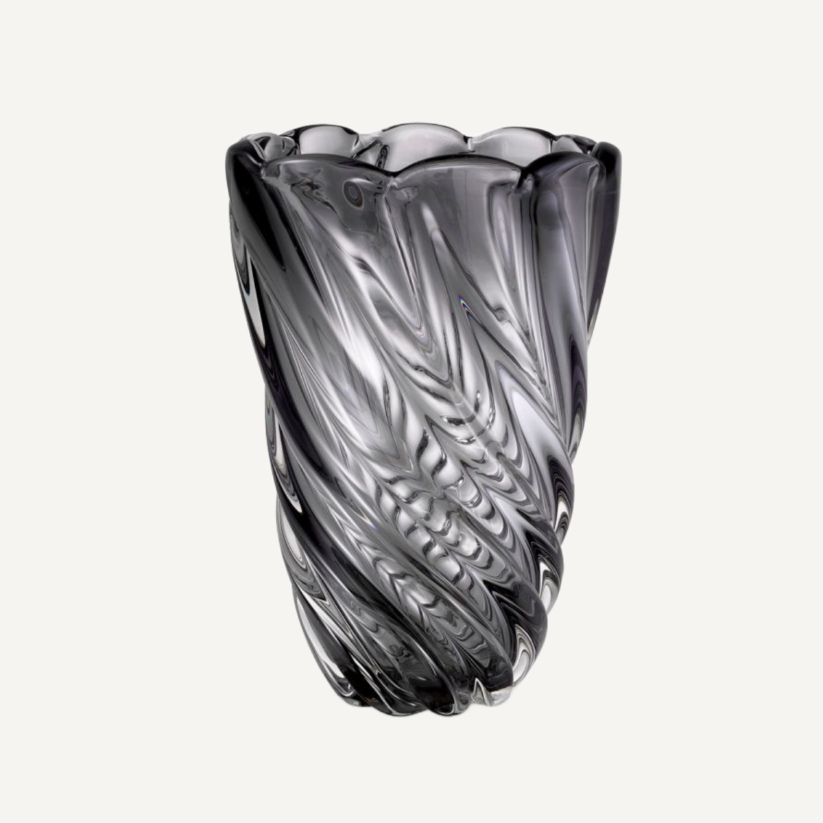 Vase en verre soufflé gris | Eichholtz Contessa L | REMO-HOME, mobilier et décoration d'intérieur