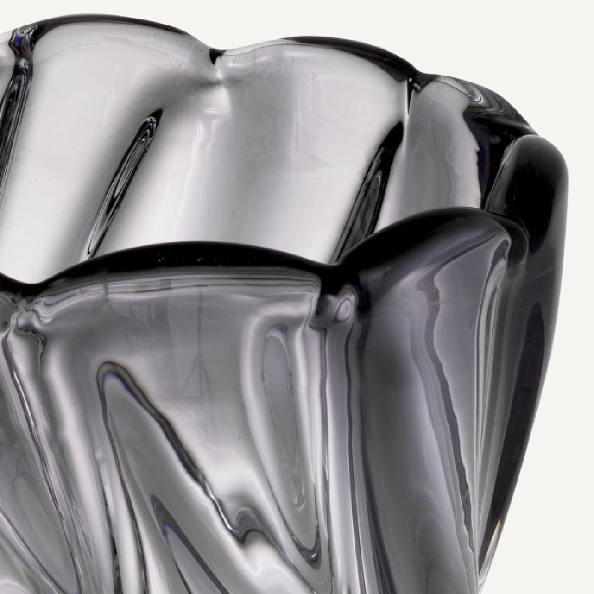 Vase en verre soufflé gris | Eichholtz Contessa L | REMO-HOME, mobilier et décoration d'intérieur