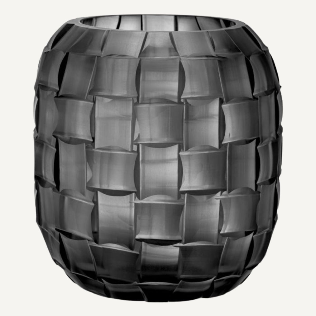 Vase en verre soufflé gris | Eichholtz Varese S | REMO-HOME, mobilier et décoration d'intérieur