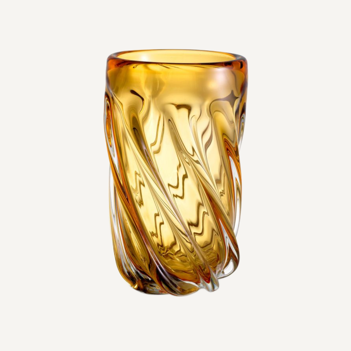Vase en verre soufflé jaune | Eichholtz Angelito L | REMO-HOME, mobilier et décoration d'intérieur