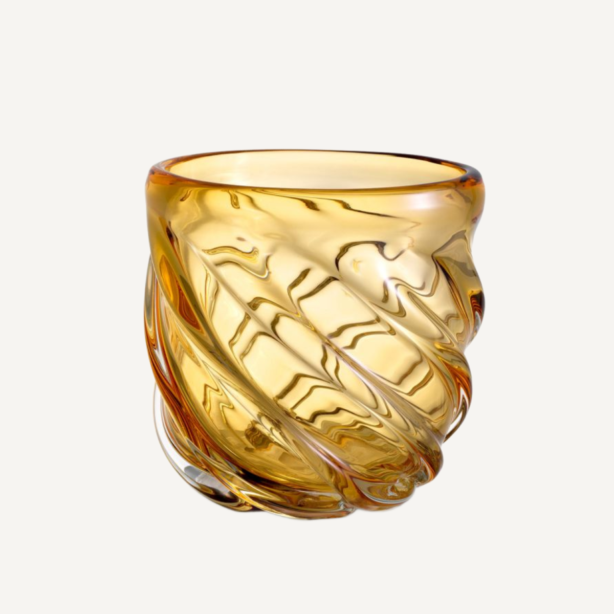 Vase en verre soufflé jaune | Eichholtz Angelito S | REMO-HOME, mobilier et décoration d'intérieur