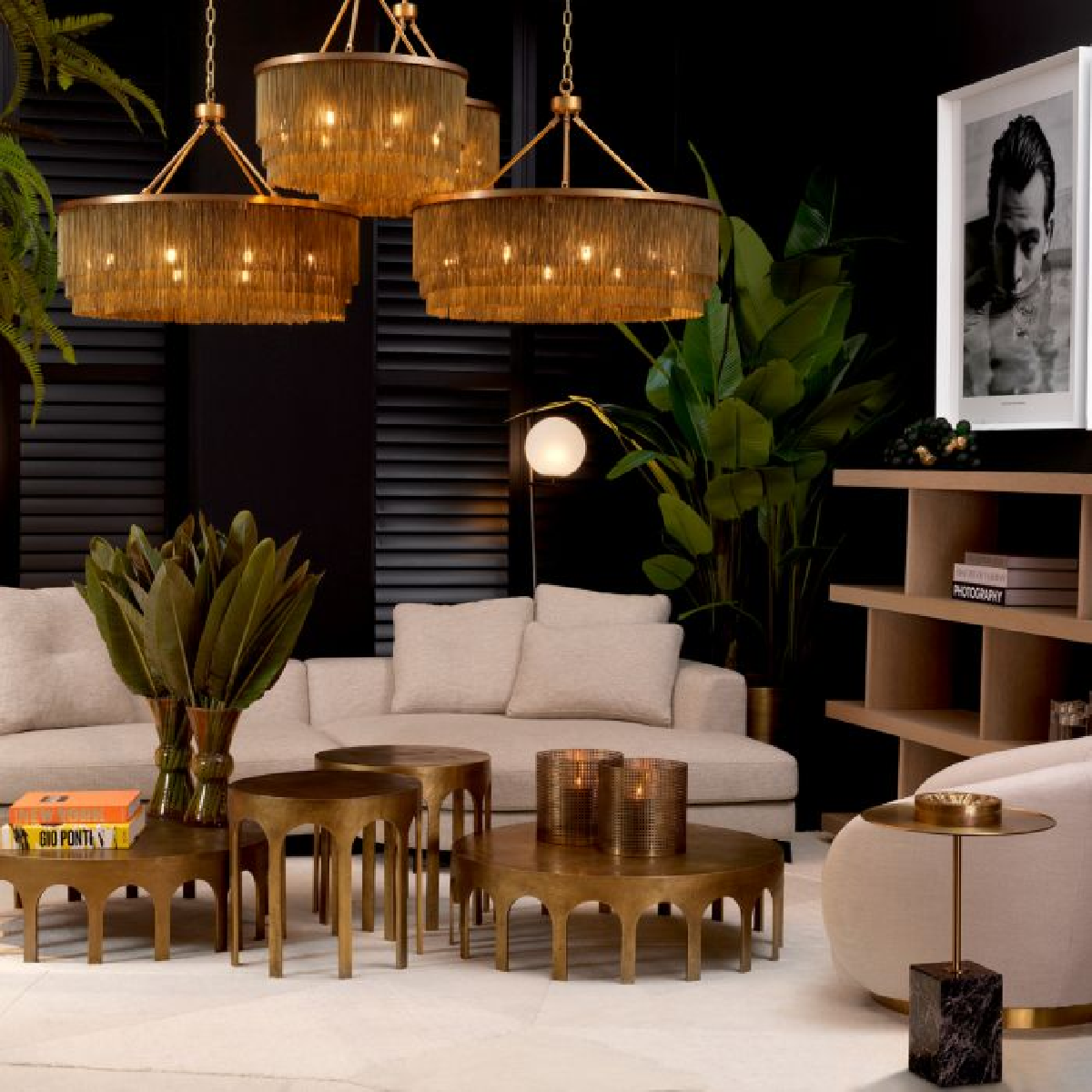 Vase en verre soufflé marron | Eichholtz Axa | REMO-HOME, mobilier et décoration d'intérieur