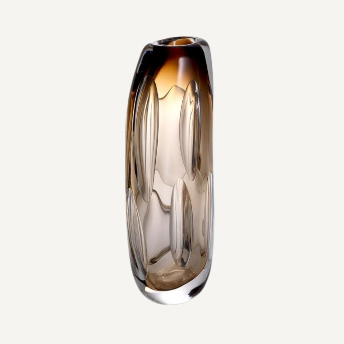 Vase en verre soufflé marron | Eichholtz Sianni L | REMO-HOME, mobilier et décoration d'intérieu