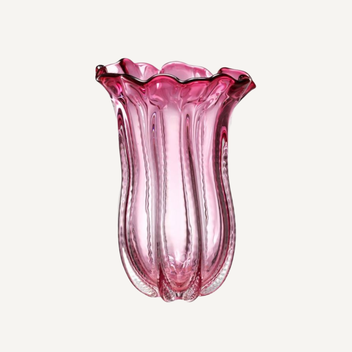 Vase en verre soufflé rose | Eichholtz Caliente L | REMO-HOME, mobilier et décoration d'intérieur