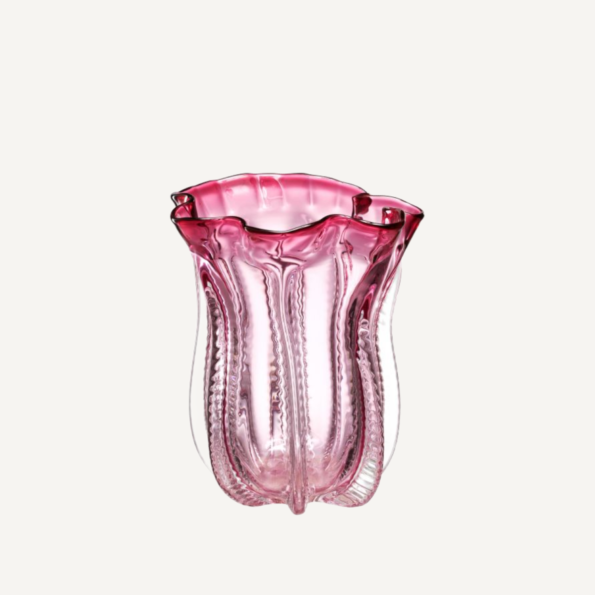 Vase en verre soufflé rose | Eichholtz Caliente S | REMO-HOME, mobilier et décoration d'intérieur