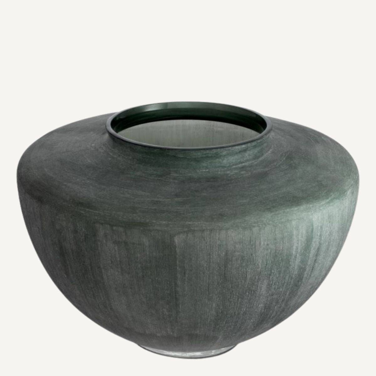 Vase en verre soufflé vert | Eichholtz Wainscott | REMO-HOME, mobilier et décoration d'intérieur