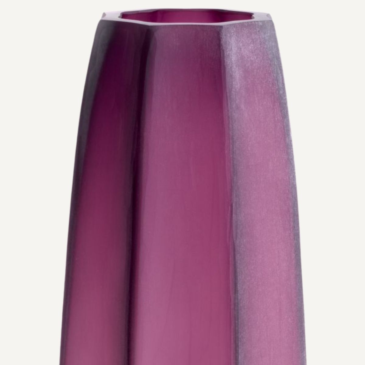 Vase en verre soufflé violet | Eichholtz Tiara L | REMO-HOME, mobilier et décoration d'intérieur