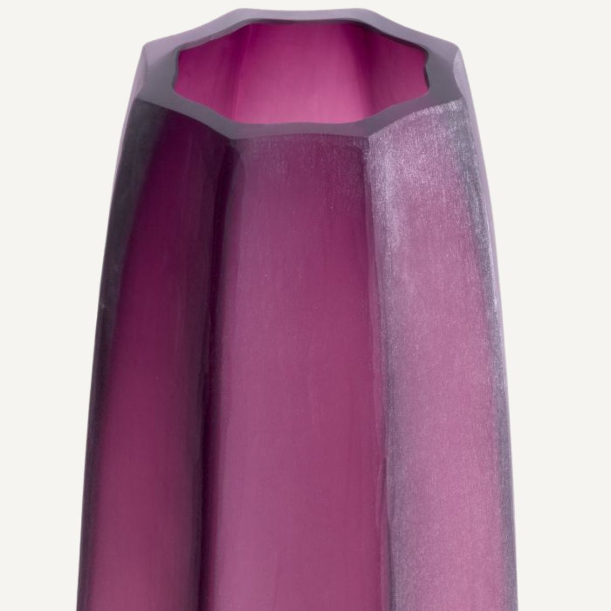 Vase en verre soufflé violet | Eichholtz Tiara L | REMO-HOME, mobilier et décoration d'intérieur