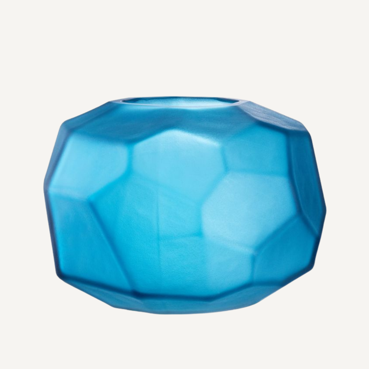 Vase en verre soufflé bleu | Eichholtz Fly | REMO-HOME, mobilier et décoration d'intérieur
