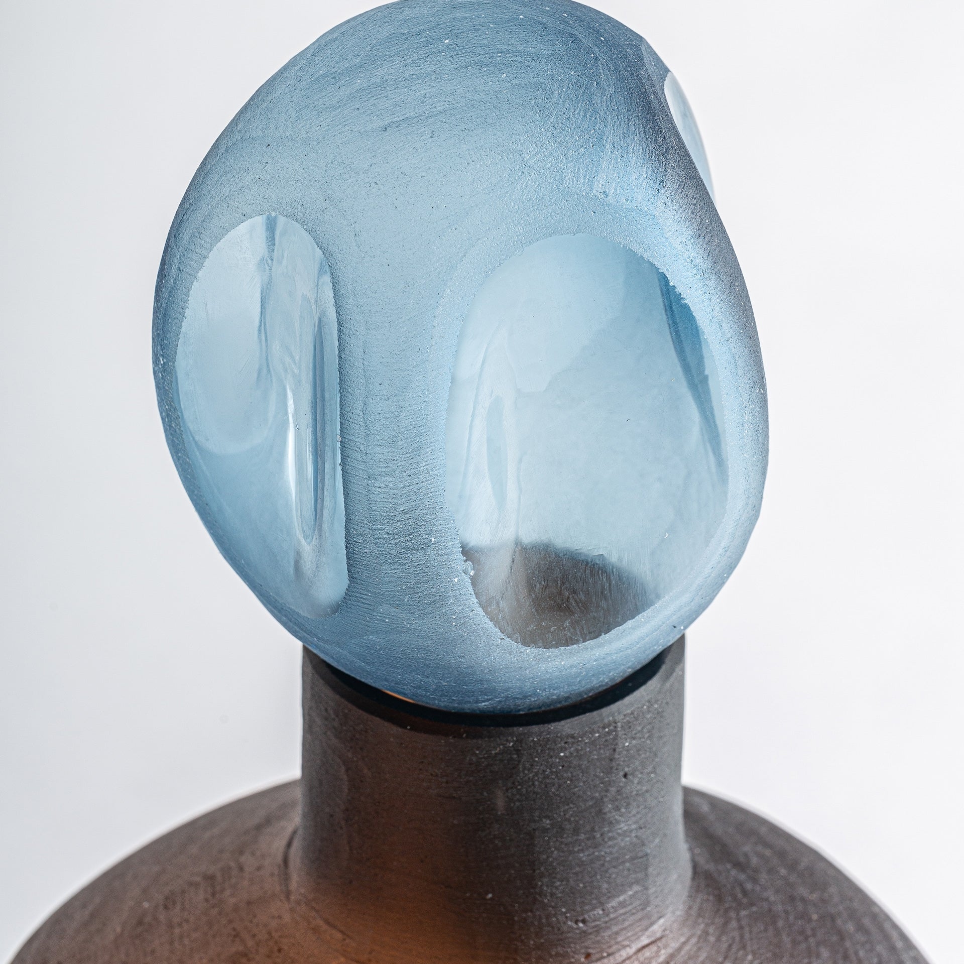 Vase verre marron 47cm | VICAL Mei | REMO-HOME, mobilier design et décoration d'intérieur