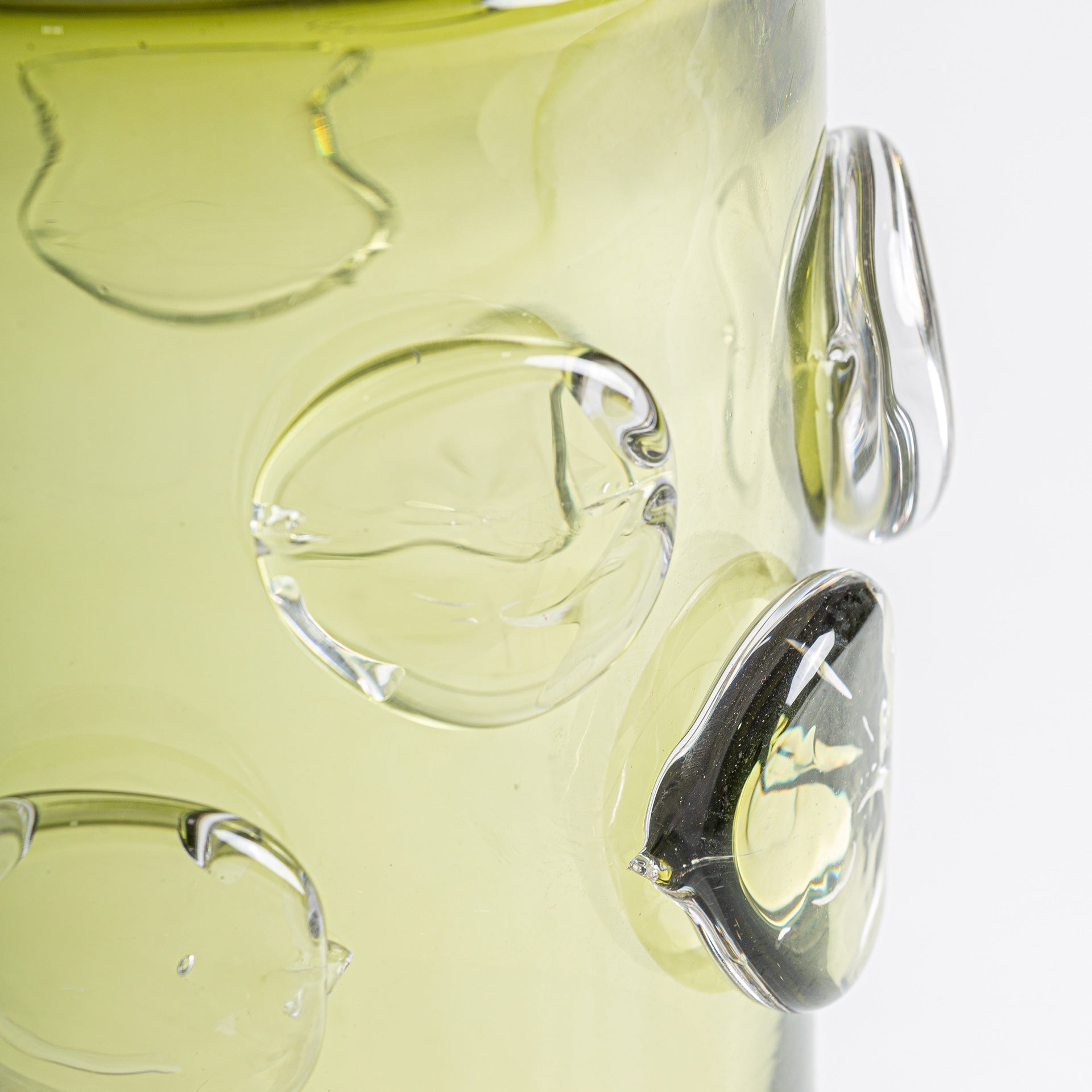 Vase verre vert translucide 31cm | VICAL Kio | REMO-HOME, mobilier design et décoration d'intérieur