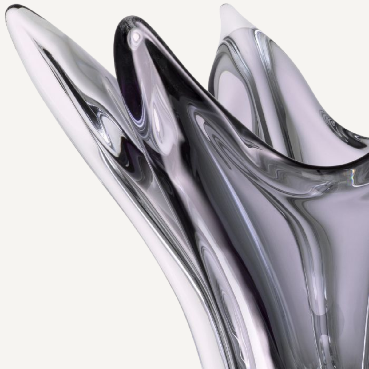 Vide poche en verre soufflé gris | Eichholtz Sutter | REMO-HOME, mobilier et décoration d'intérieur