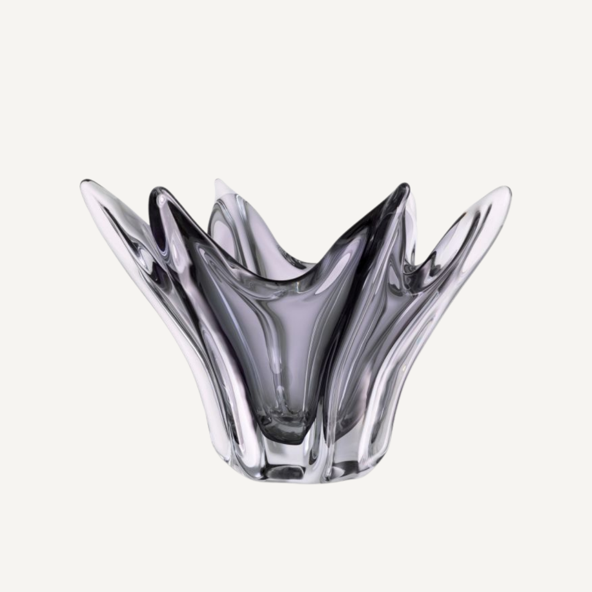 Vide poche en verre soufflé gris | Eichholtz Sutter | REMO-HOME, mobilier et décoration d'intérieur