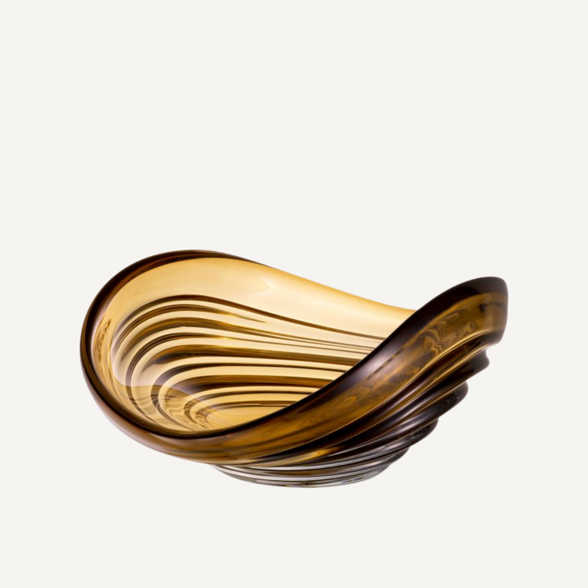 Vide poche en verre soufflé jaune | Eichholtz Pheadra L | REMO-HOME, mobilier et décoration d'intérieur