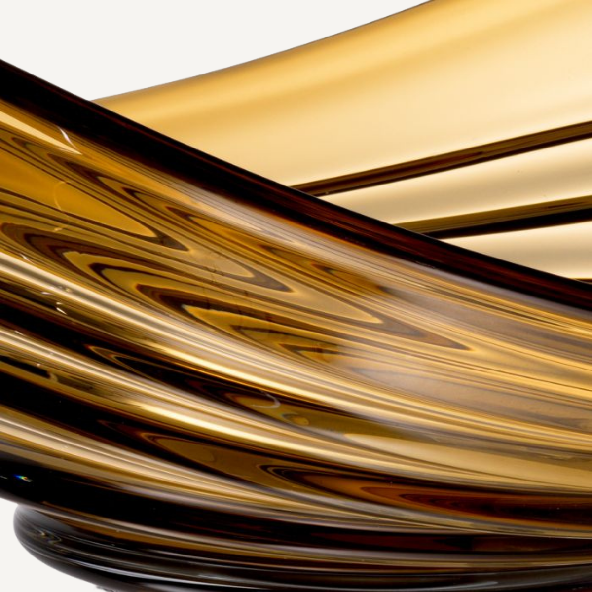 Vide poche en verre soufflé jaune | Eichholtz Pheadra L | REMO-HOME, mobilier et décoration d'intérieur