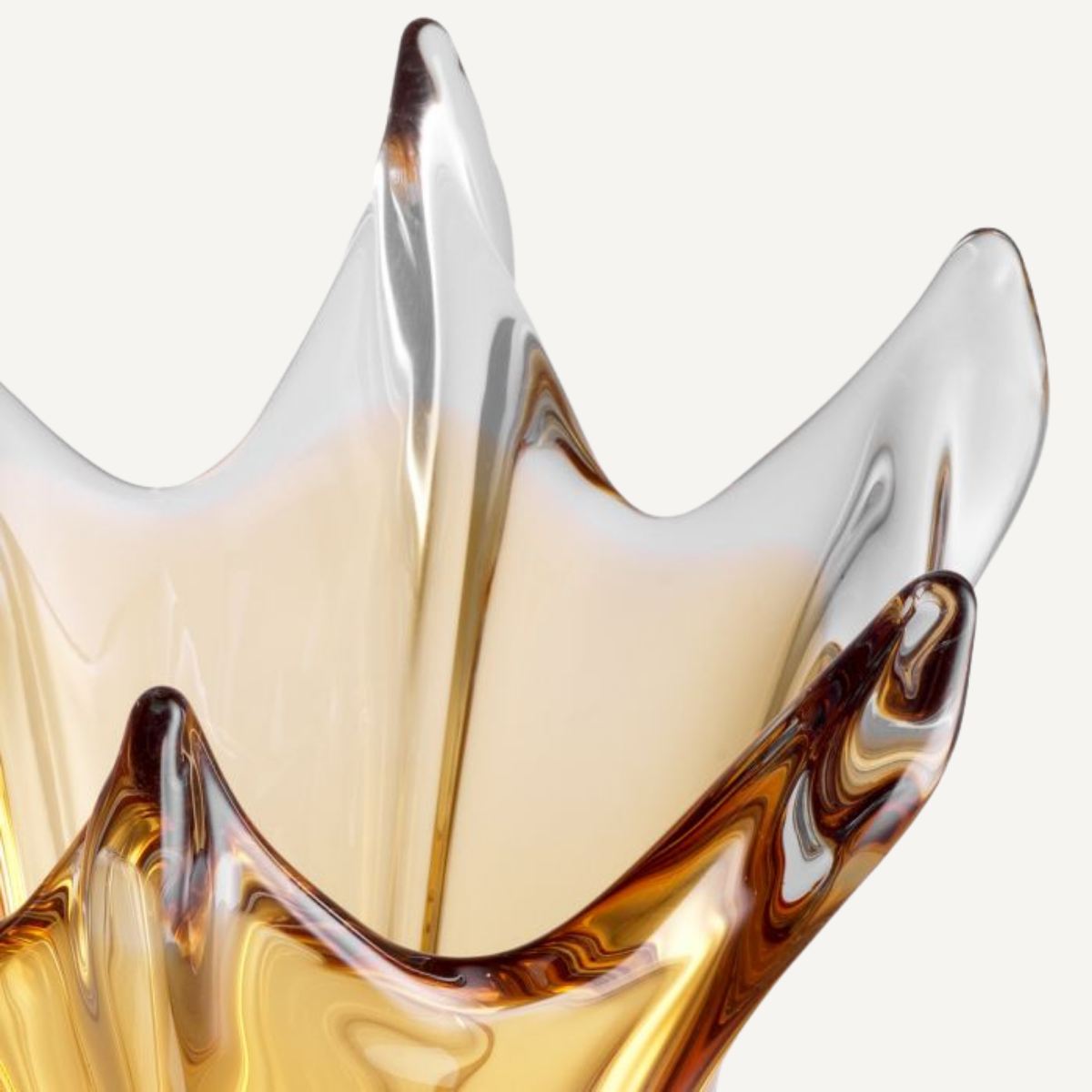 Vide poche en verre soufflé jaune | Eichholtz Sutter | REMO-HOME, mobilier et décoration d'intérieur