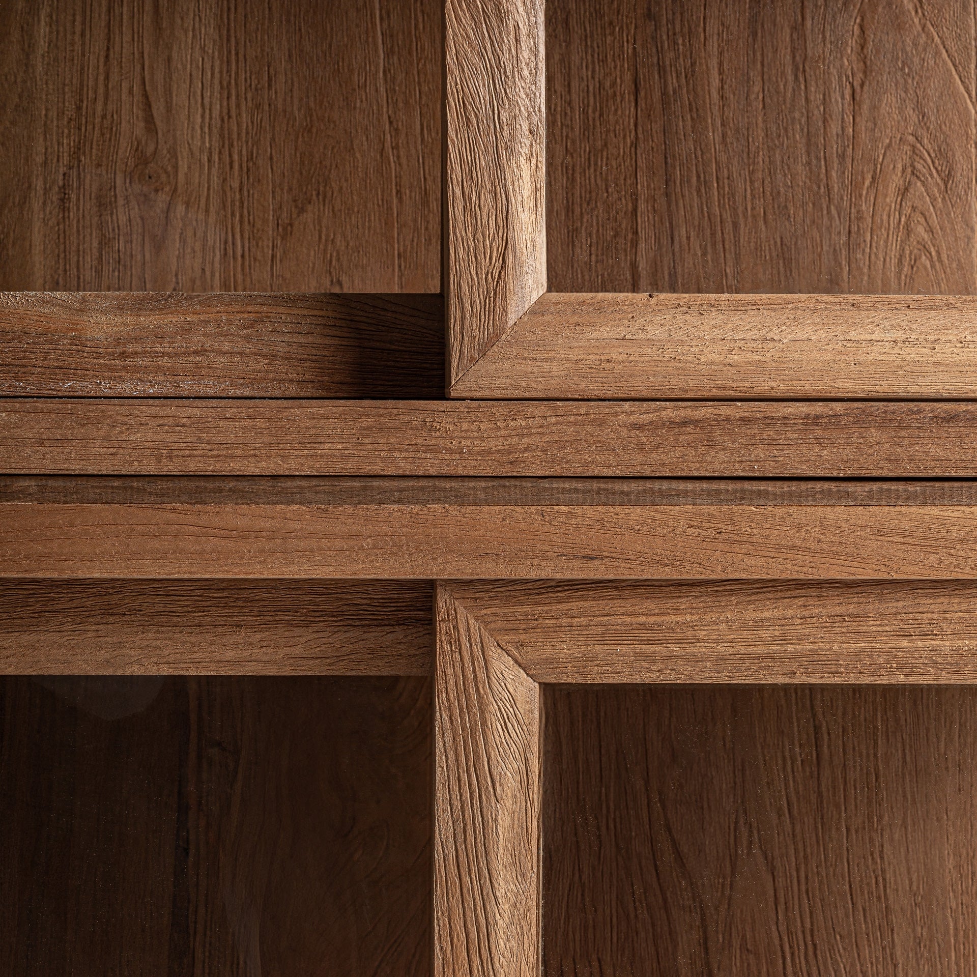 Vitrine bois de teck marron | VICAL | REMO-HOME, mobilier design et décoration d'intérieur