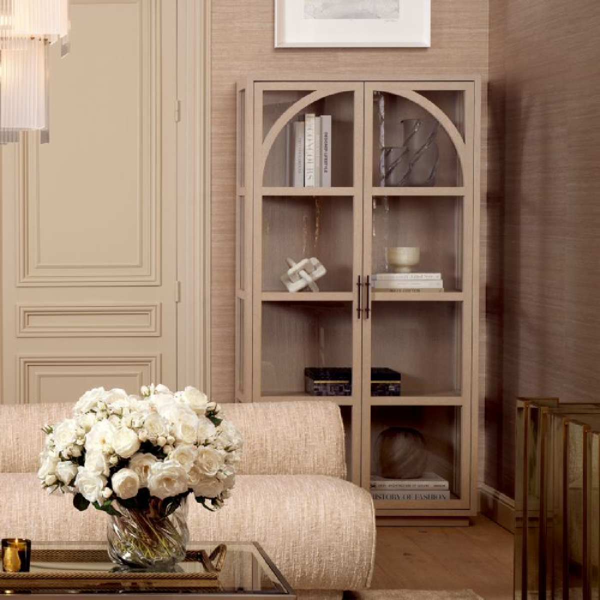 Vitrine en chêne blanchi | Eichholtz San Bernardino | REMO-HOME, mobilier et décoration d'intérieur