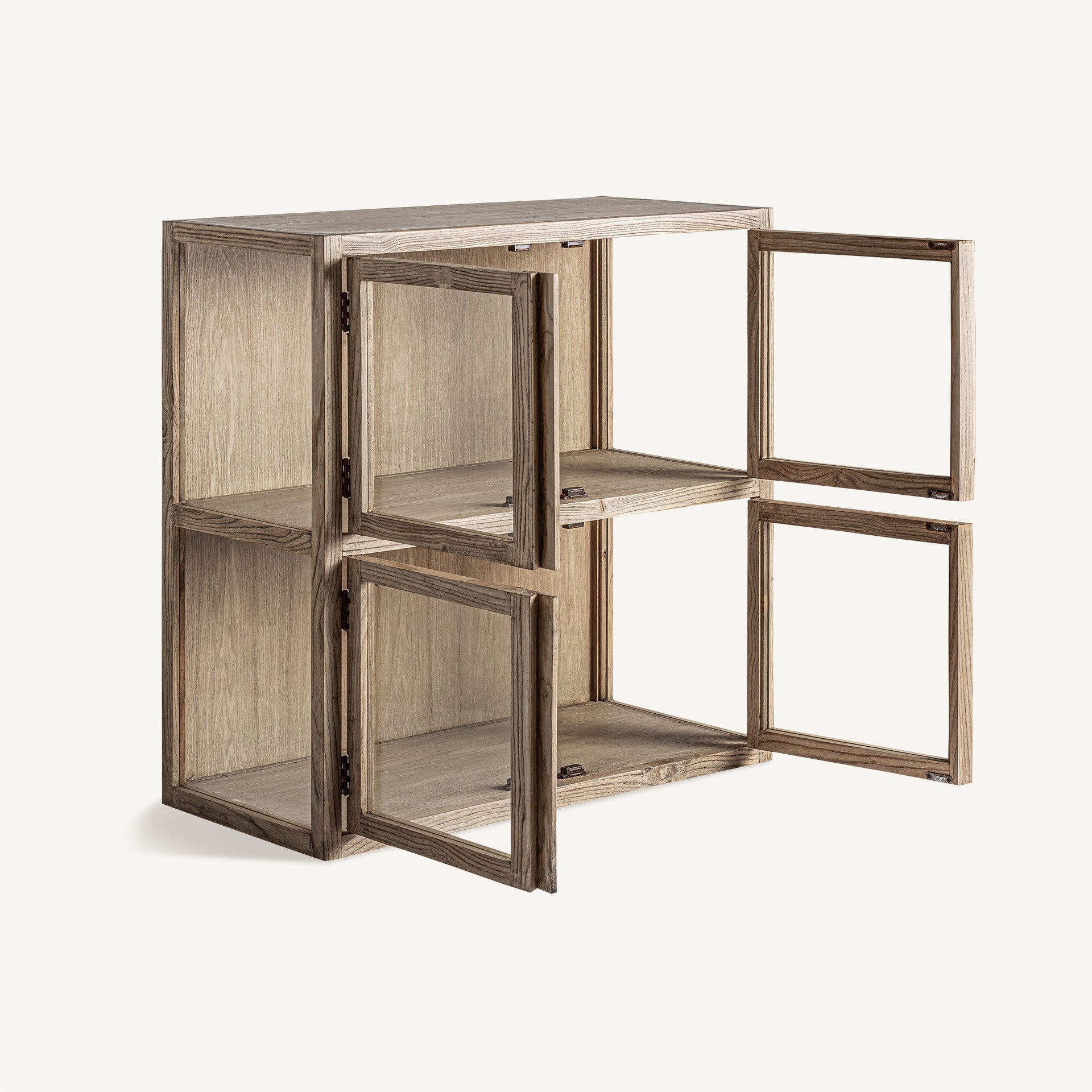 Vitrine modulable bois d'orme clair | VICAL Masein | REMO-HOME, mobilier design et décoration d'intérieur