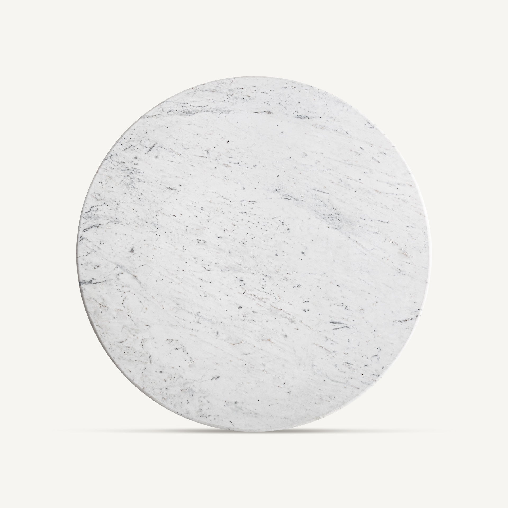 Table de salle à manger ronde en marbre blanc | VICAL Wood
