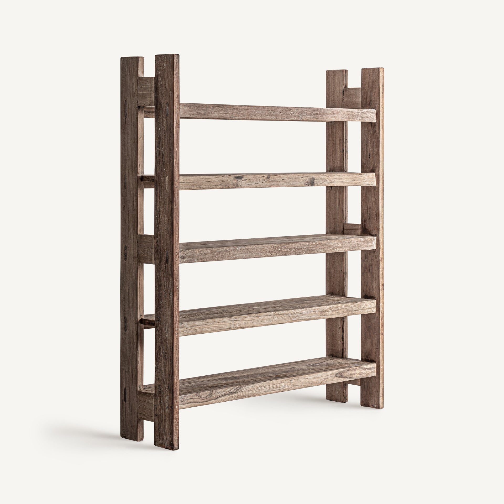 Étagère haute bois recyclé récupéré marron | VICAL Helmond | REMO-HOME, mobilier design et décoration d'intérieur