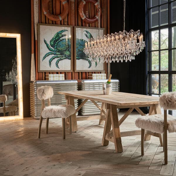 Table de salle à manger A Frame | Andrew Martin - vue de détail | REMO-HOME