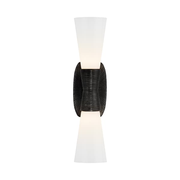 Applique murale Utopia Double Aged Iron | Andrew Martin - vue principale | REMO-HOME