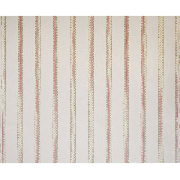 Tissu d'ameublement Rhubarb Fennel | Andrew Martin - vue de détail | REMO-HOME