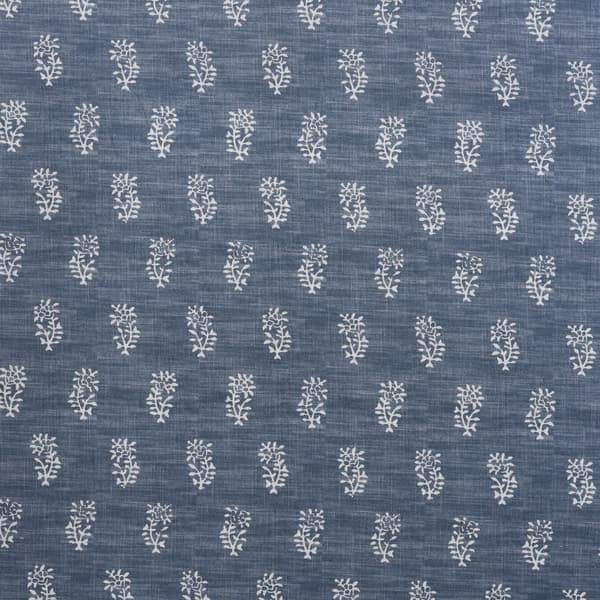Tissu d'ameublement Thyme Linen On Iris | Andrew Martin - vue principale | REMO-HOME