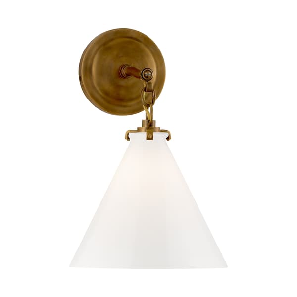 Applique murale Katie Conical Brass Finition antique | Andrew Martin - vue principale | REMO-HOME
