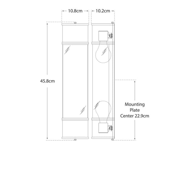 Applique murale Oxford Large Bronze | Andrew Martin - vue de détail | REMO-HOME