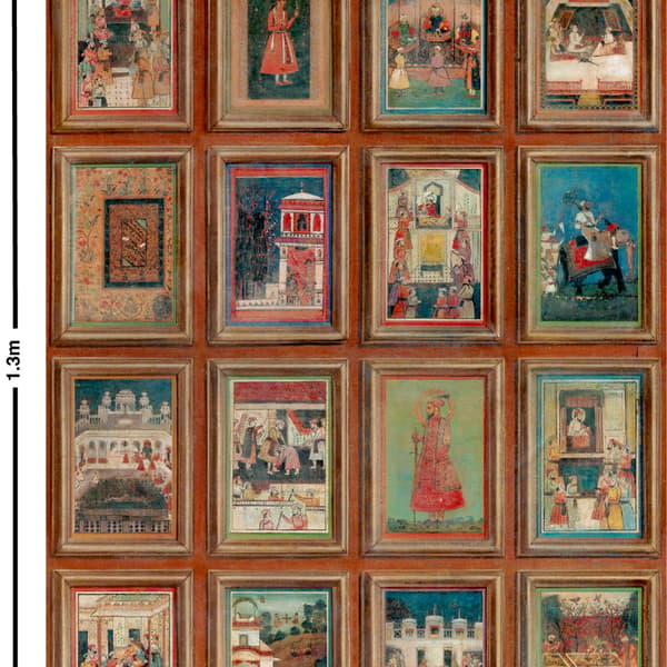 Papier peint Miniatures | Andrew Martin - vue principale | REMO-HOME