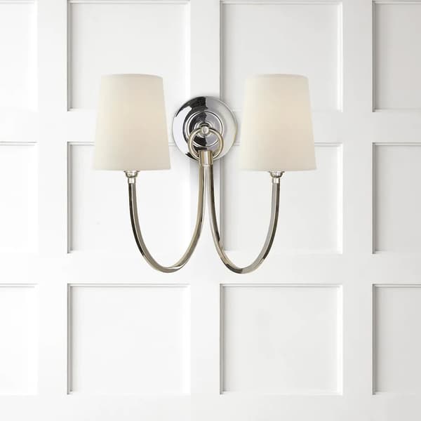 Applique murale Reed Double Nickel | Andrew Martin - vue de détail | REMO-HOME