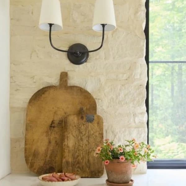 Applique murale Vendome Double Bronze | Andrew Martin - vue de détail | REMO-HOME