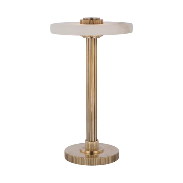 Luminaire Aran cordless Finition antique Brass | Andrew Martin - vue principale | REMO-HOME