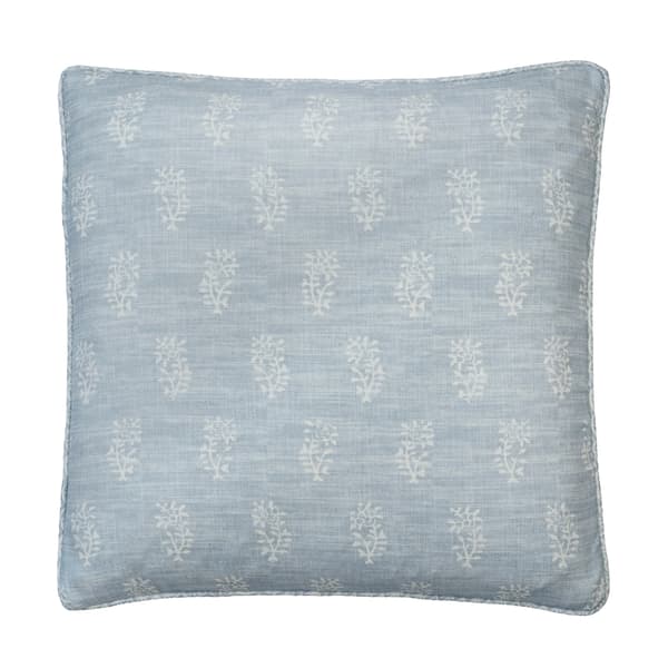 Coussin décoratif Thyme Linen On Sky Plumes durables | Andrew Martin - vue principale | REMO-HOME