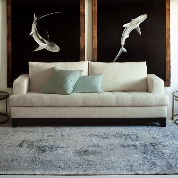 Tapis persan Sami Medium | Andrew Martin - vue de détail | REMO-HOME