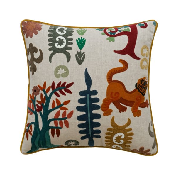 Coussin décoratif Tiger Tree Multi Plumes durables | Andrew Martin - vue principale | REMO-HOME