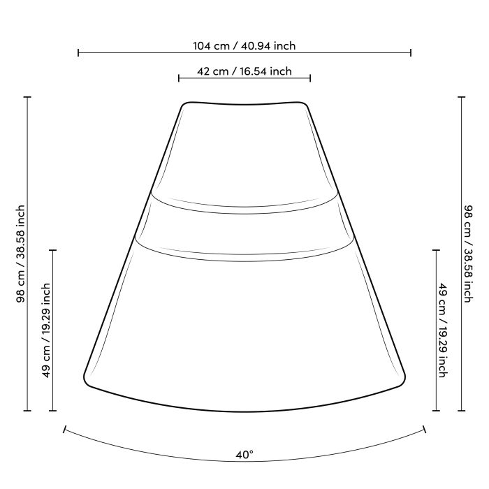 Module d'angle extérieur tissu blanc cassé | Eichholtz Lindau