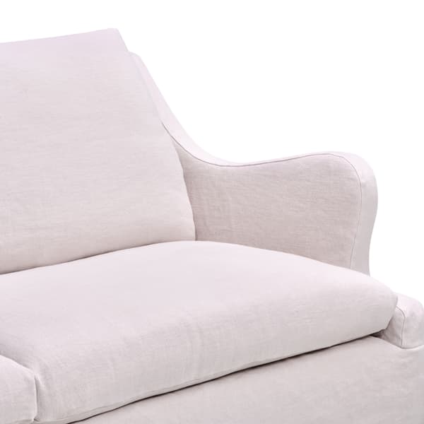 Canapé Lear in Weathered Linen Stone | Andrew Martin - vue de détail | REMO-HOME