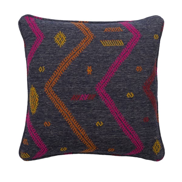 Coussin décoratif Diego Indigo Plumes durables | Andrew Martin - vue principale | REMO-HOME