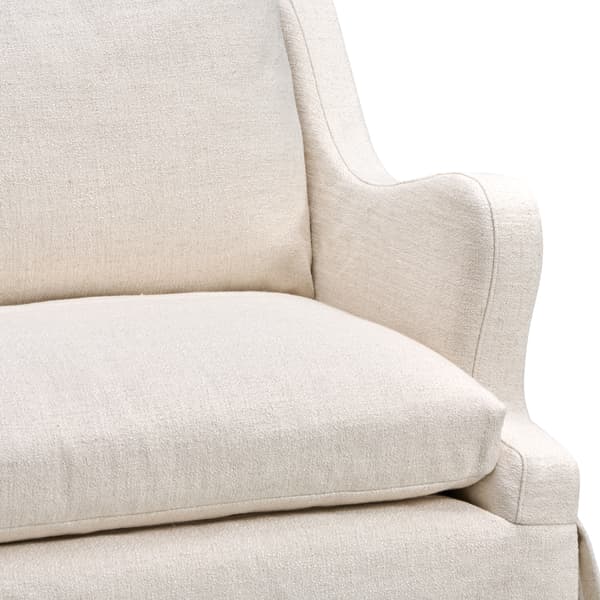 Canapé Lear in House Weave Cream | Andrew Martin - vue de détail | REMO-HOME