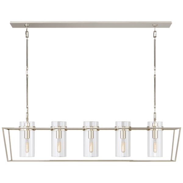 Plafonnier Presidio Nickel | Andrew Martin - vue principale | REMO-HOME