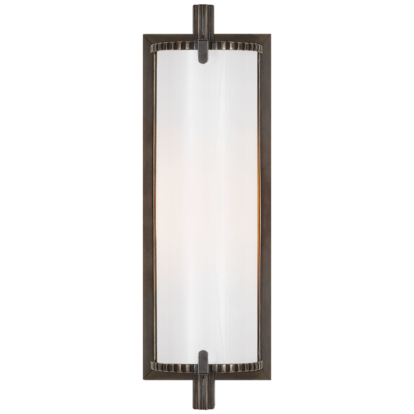 Applique murale Calliope Short Bronze / White Glass | Andrew Martin - vue principale | REMO-HOME