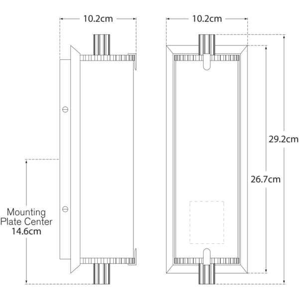Applique murale Calliope Short Nickel Polished Nickel/White Glass |... - vue de détail | REMO-HOME