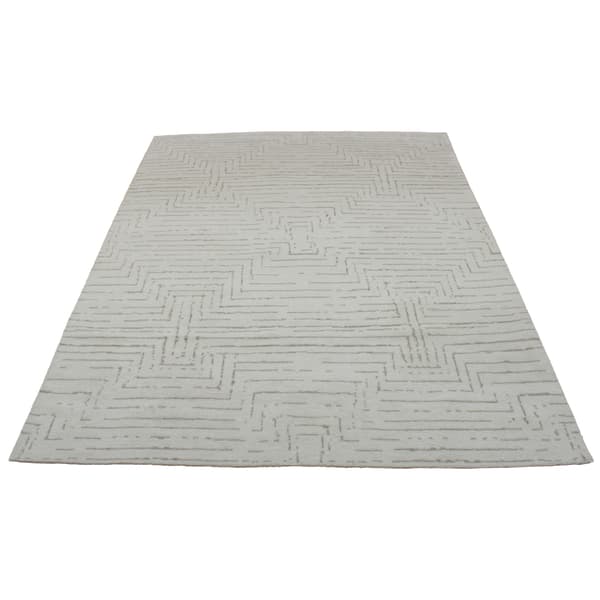 Tapis naturel contemporain Traverse Ivory | Andrew Martin - vue principale | REMO-HOME