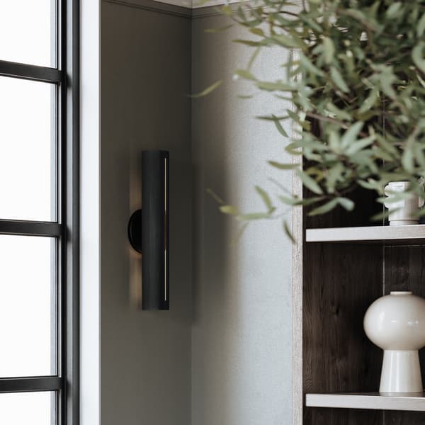 Applique murale Brandon Black Textured | Andrew Martin - vue de détail | REMO-HOME