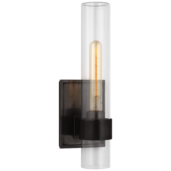 Applique murale Presidio Outdoor Bronze / Clear Glass | Andrew Martin - vue principale | REMO-HOME