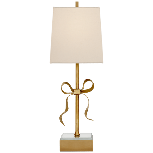 Lampe de table Ellery Cream Soft Brass & Shade | Andrew Martin - vue principale | REMO-HOME