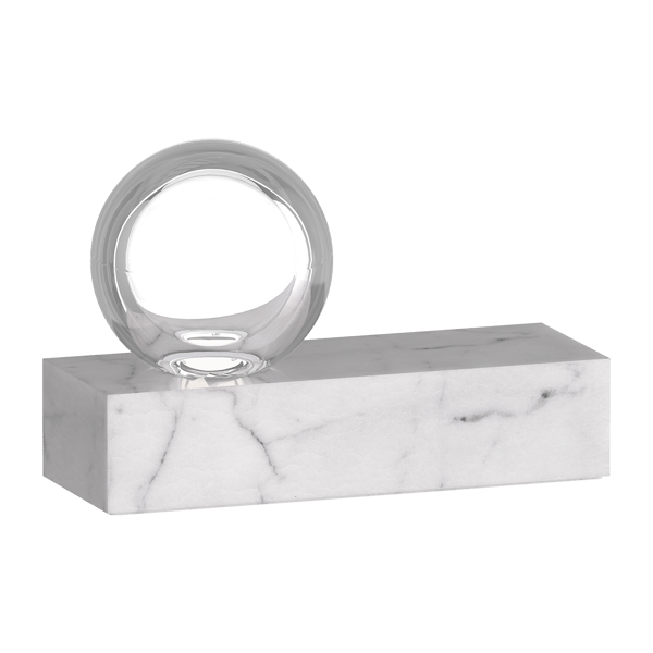 Lampe de table Mina White Marble | Andrew Martin - vue principale | REMO-HOME